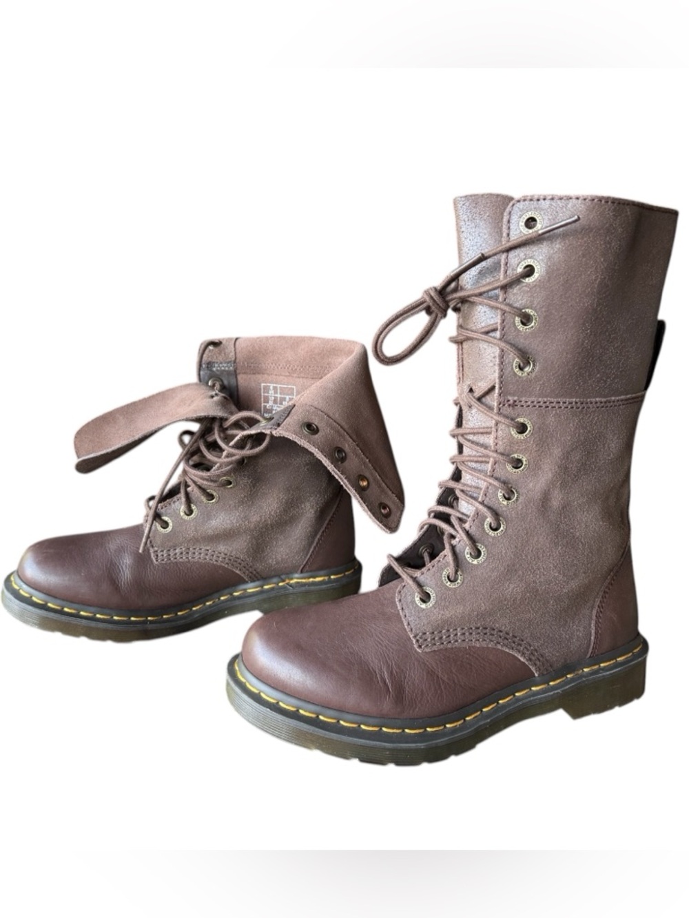 Dr Marten Tall Slouch Boots, Women’s size 8 DM Dr. Doc